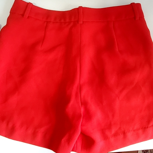 J Crew Red shorts size 00 - Picture 3 of 5